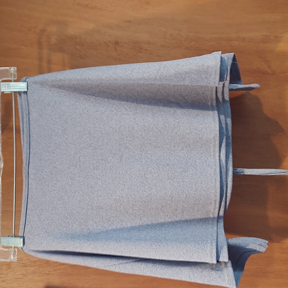 Grey wrap skirt